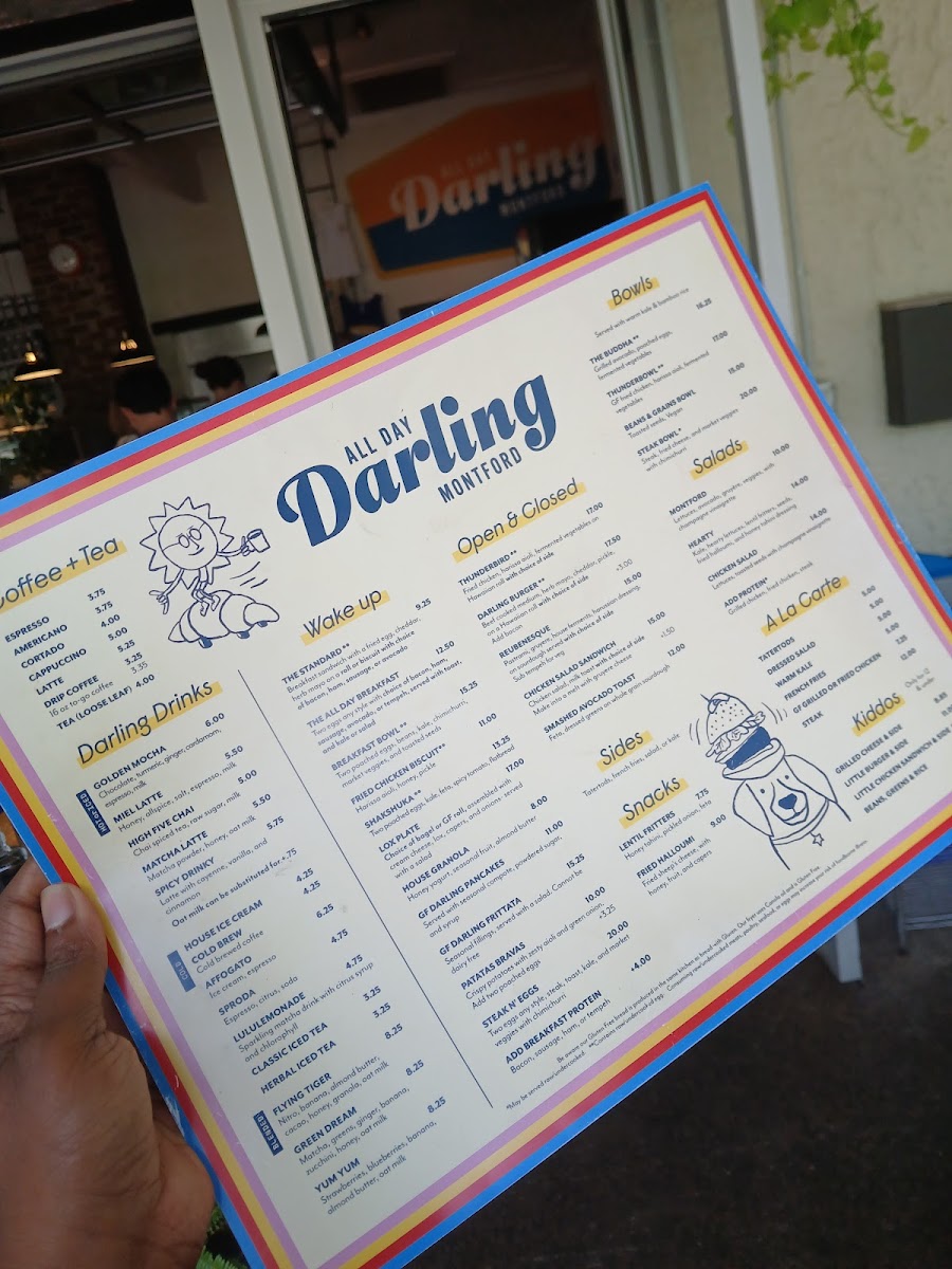 All Day Darling Menu - Image 4