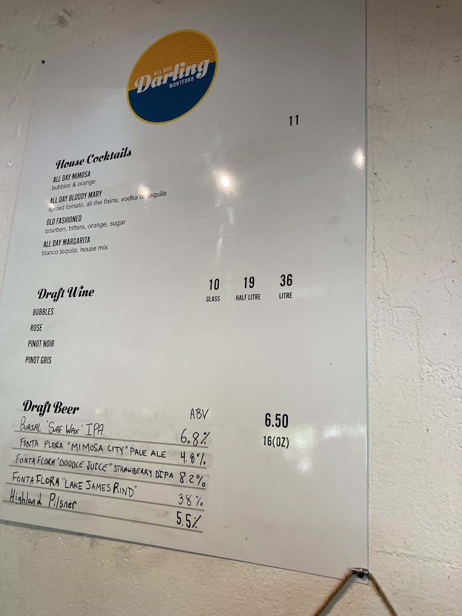 All Day Darling Menu - Image 6